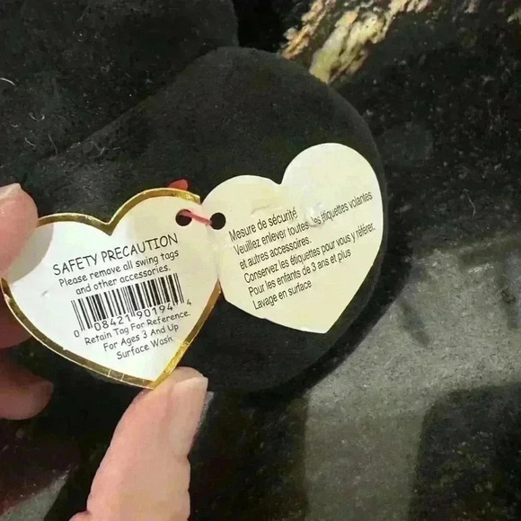 Ty Beanie Buddy Mickey Mouse Plush Toy One Size Black Red - Picture 9 of 14